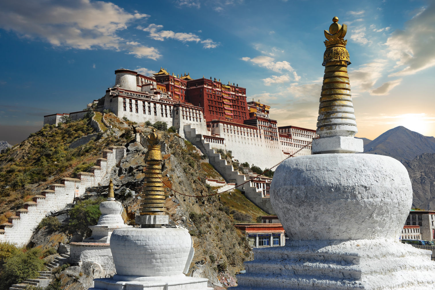 Potala Palace in Lhasa, Tibet.